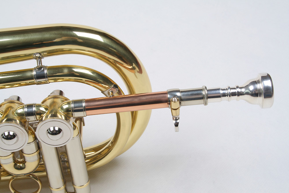 Rotary Valve Pocket Trumpet, with case and Mouth piece eBay