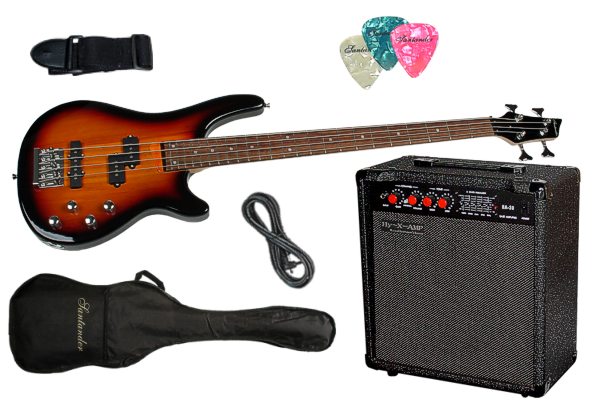 Santander E-Bass Set mit 60W Verst&auml;rker, NEU+OVP! SB